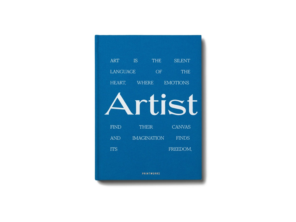 Printworks Rahmenbuch – Große Kunst – Blau